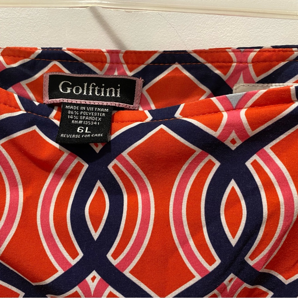 Golftini Golf Skort Sz. 6L - Picture 2 of 4